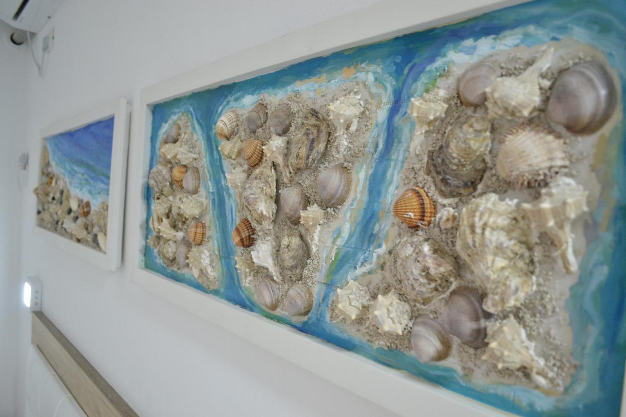 Seashell Art Decor Studio & Parking Vlore Bagian luar foto