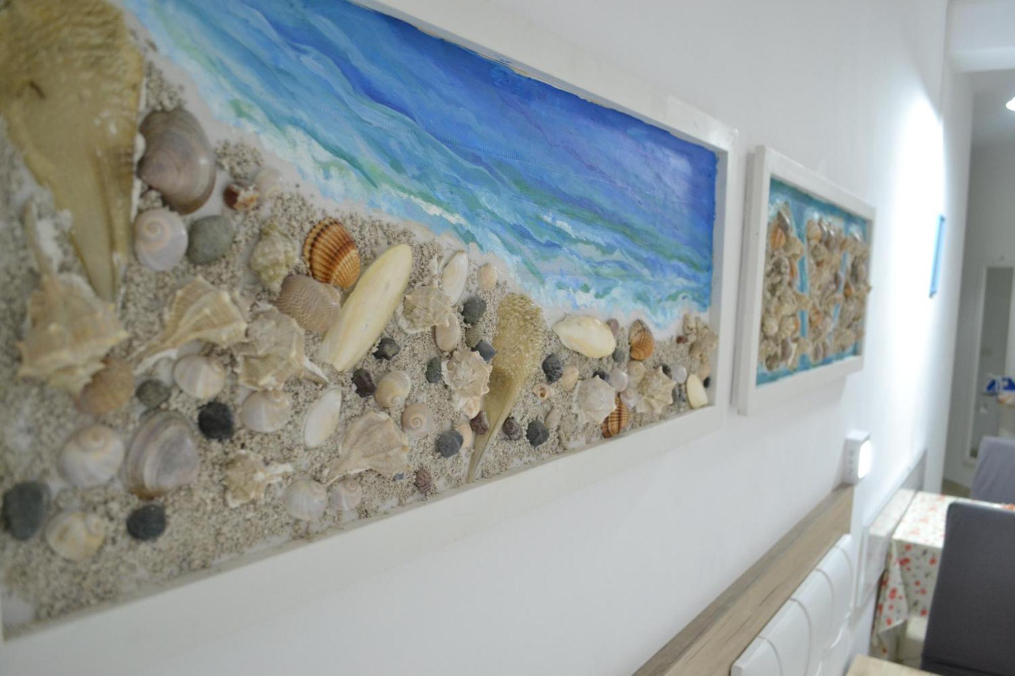 Seashell Art Decor Studio & Parking Vlore Bagian luar foto